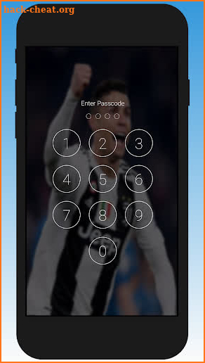 Cristiano Ronaldo CR7 Lock Screen screenshot
