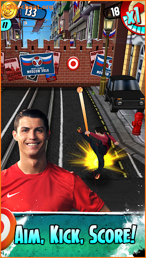 Cristiano Ronaldo: Kick'n'Run 3D Football Game screenshot