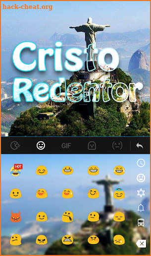 Cristo Redentor Keyboard Theme screenshot