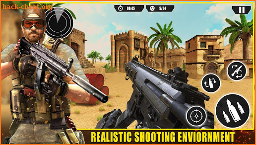 Critical Gun Games War Strike: Gun Shooting Games screenshot