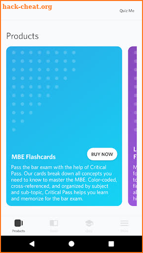 Critical Pass Flashcards screenshot