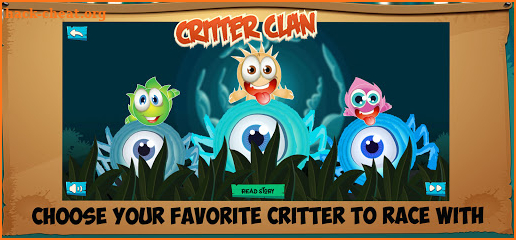Critter Clan Spiderclops Race screenshot