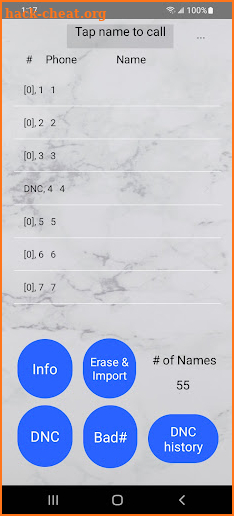 CRM Simple Dialer Array screenshot