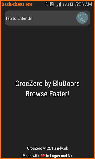 Croc Zero - Privacy Focused Browser screenshot