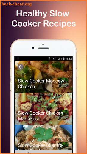 Crock Pot Recipe App screenshot