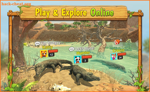 Crocodile Family Sim : Online screenshot