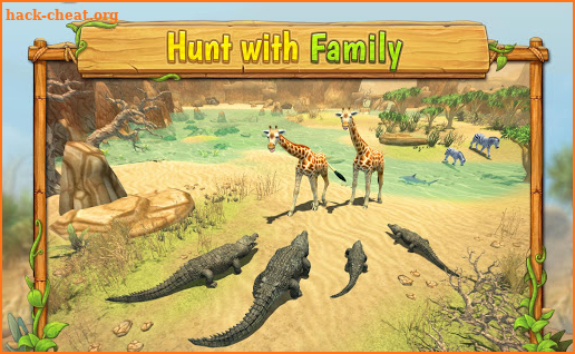 Crocodile Family Sim : Online screenshot