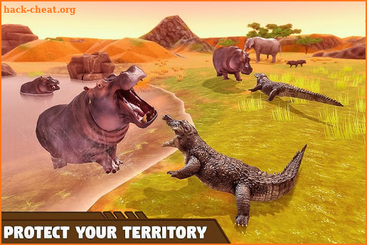Crocodile Family Simulator 2019 screenshot
