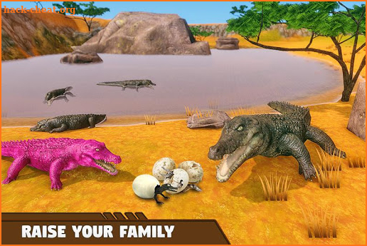 Crocodile Family Simulator 2019 screenshot