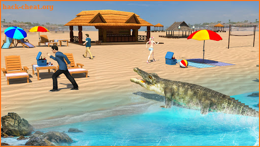 Crocodile Game-Angry Alligator screenshot