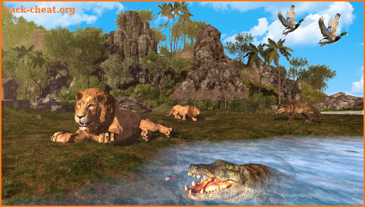 Crocodile Game: Hunting Games screenshot