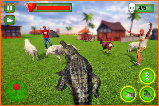 Crocodile Simulator 2019: Beach & City Attack screenshot