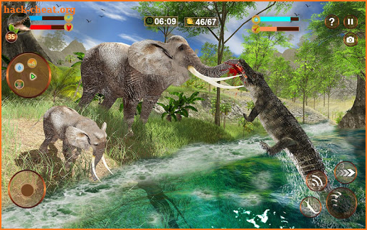 Crocodile Simulator Attack Game 3D screenshot