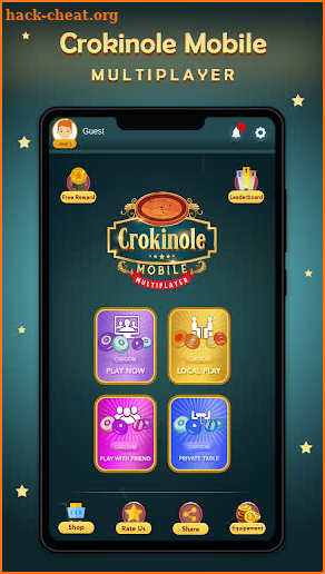 Crokinole Mobile screenshot