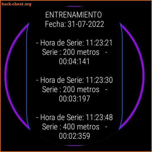 Cronometro Atletismo screenshot