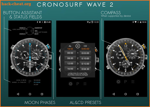 Cronosurf Wave Pro watch screenshot