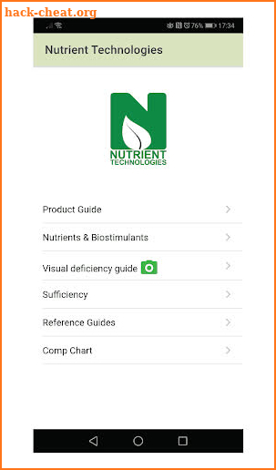 Crop Nutrient Advisor screenshot