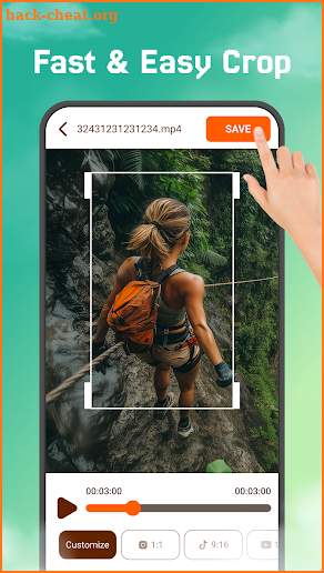 Crop, Trim Video Editor screenshot