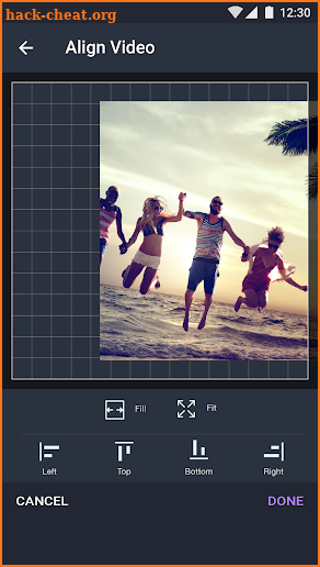 Crop Video Editor 📹 - Square fit & Resize Video screenshot