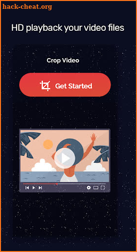 Crop video: Video cut & Video resizer screenshot