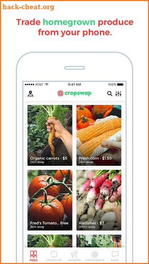 Cropswap screenshot
