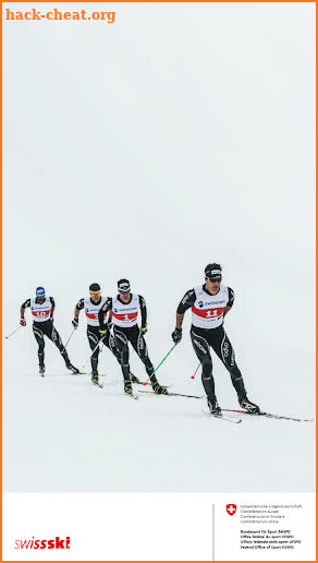 Cross-country skiing technique screenshot
