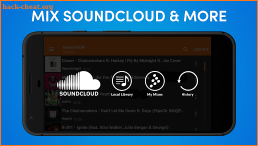 Cross DJ Free - dj mixer app screenshot