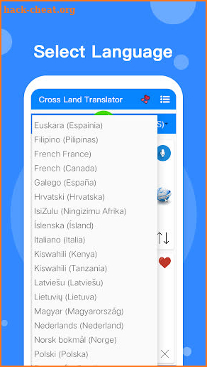 Cross Land Translator screenshot