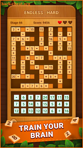 Cross Number: Math Game Puzzle screenshot