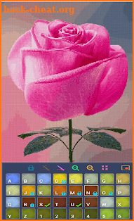 Cross Stitch - Color By Letter screenshot