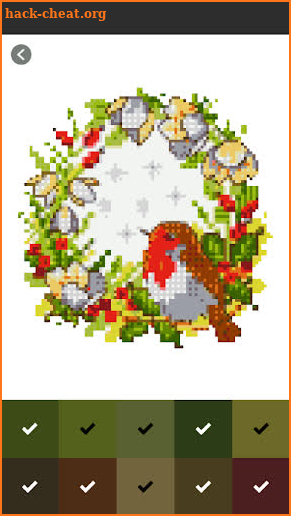 Cross Stitch Pixel Art Color By Number screenshot