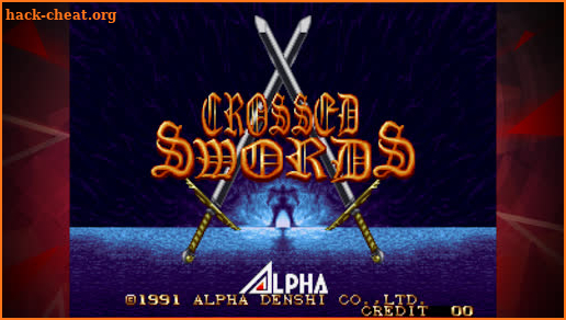 CROSSED SWORDS ACA NEOGEO screenshot