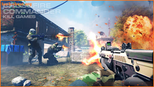 Crossfire Commander:Kill Games screenshot
