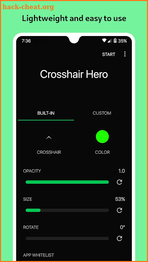 Crosshair Hero screenshot