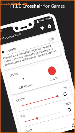 🎮 Crosshair Tool - for FPS Games 2021 screenshot
