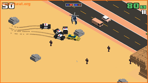 Crossing Road - Smashy Car screenshot
