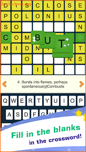 Crossword Alone connect word screenshot