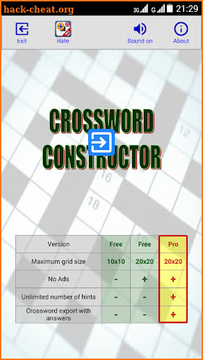 Crossword Constructor Pro screenshot