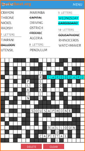 Crossword Fit - Word fit game screenshot