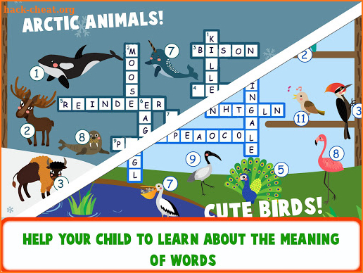 Crossword For Kids - Word Games For Kids screenshot