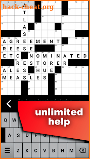 Crossword Puzzle screenshot