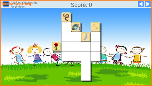 CrossWord puzzle for kids + screenshot