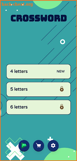 Crossword Puzzles With Letters screenshot