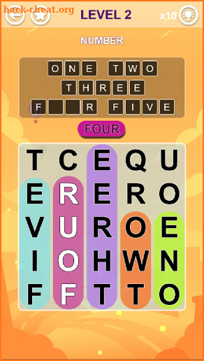 Crossword Search - Classic Find Hidden Word Game screenshot
