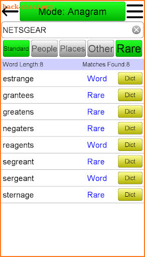 Crossword Solver screenshot