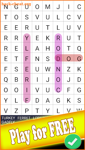 Crossword Wordsearch screenshot