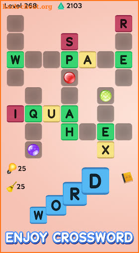 Crosswordel - Word Game Puzzle screenshot