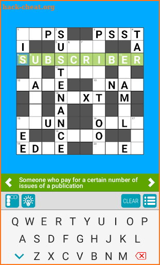 Crosswords 4 Casual - easy, medium, hard puzzles screenshot