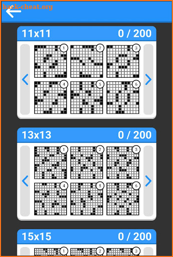 Crosswords - 800 easy and hard crossword puzzles screenshot
