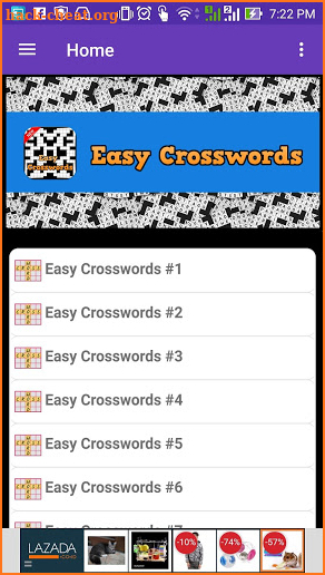 Crosswords Easy screenshot